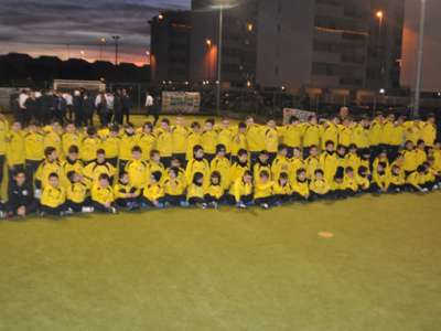 Gli iscritti alla scuola calcio Asd Palese